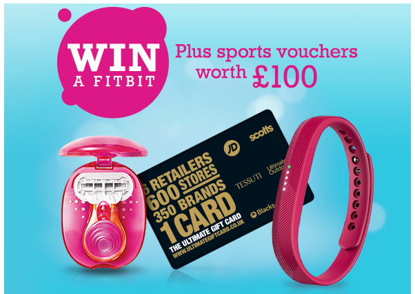 Win Free Fitbit and £100 Sports Vouchers